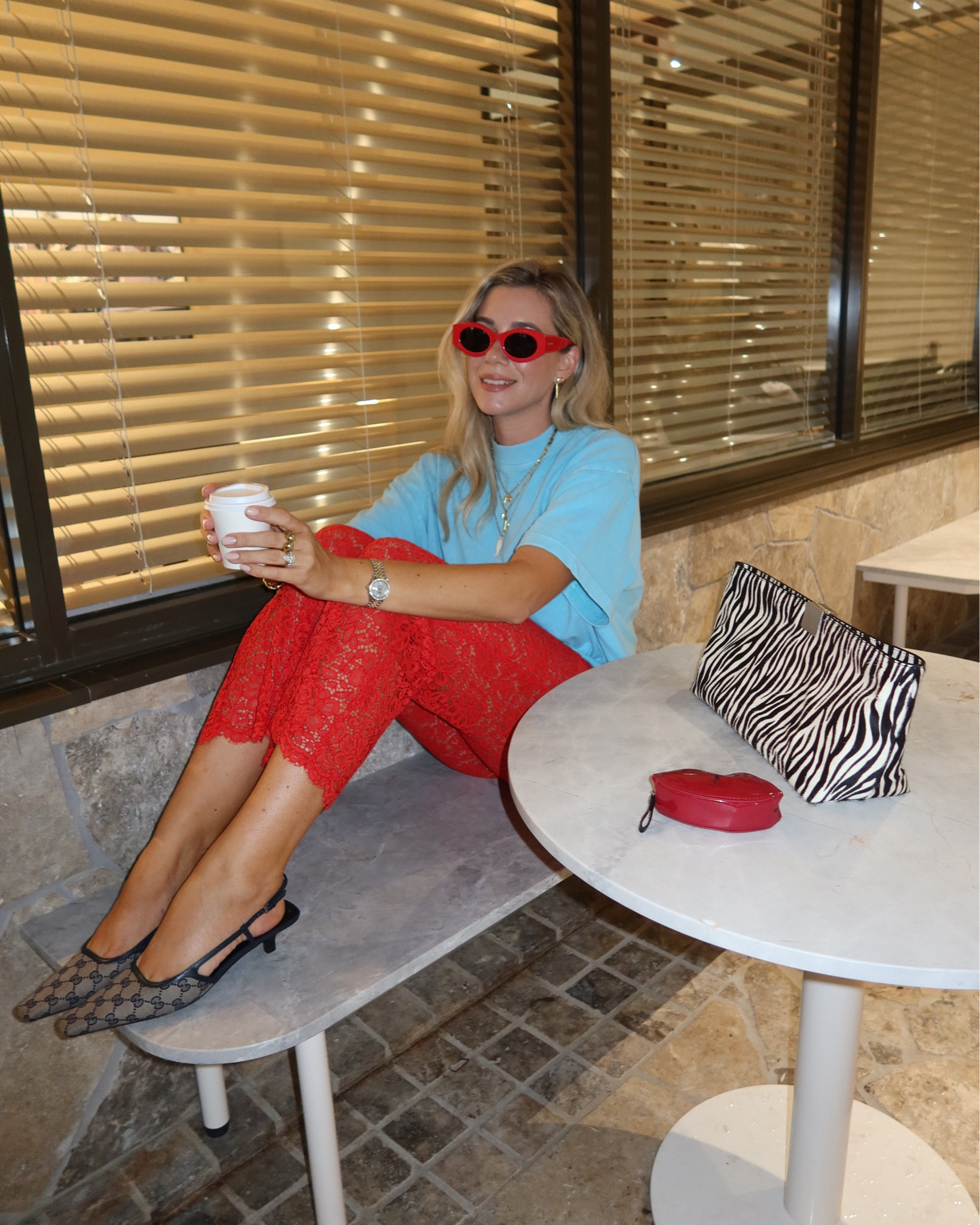 Here for bright dopamine dressing in this combination from Felle

Pants and tshirt Felle size 10
Bag Camilla and Marc
Jewellery my collab with Carly Paiker

#LTKstyletip #LTKaustralia #LTKpartywear