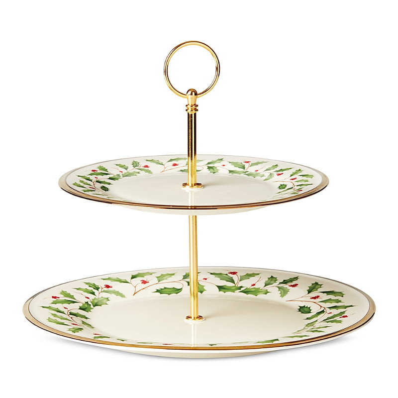Lenox Holiday 2 Tiered Server | Bloomingdale's (US)