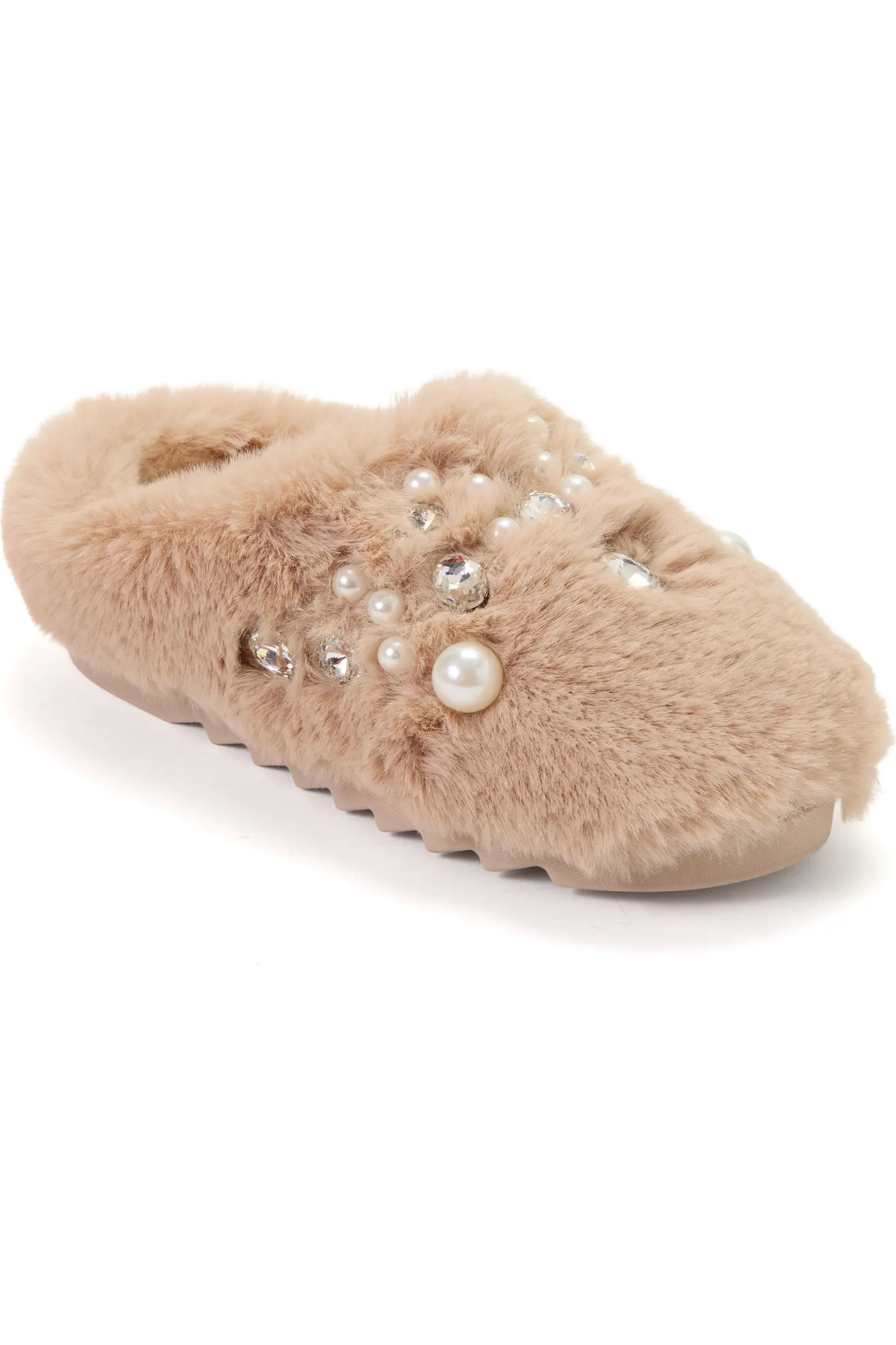 Annabelle Pile Clog With Embellishment Slippers (Women) | Nordstrom | Nordstrom