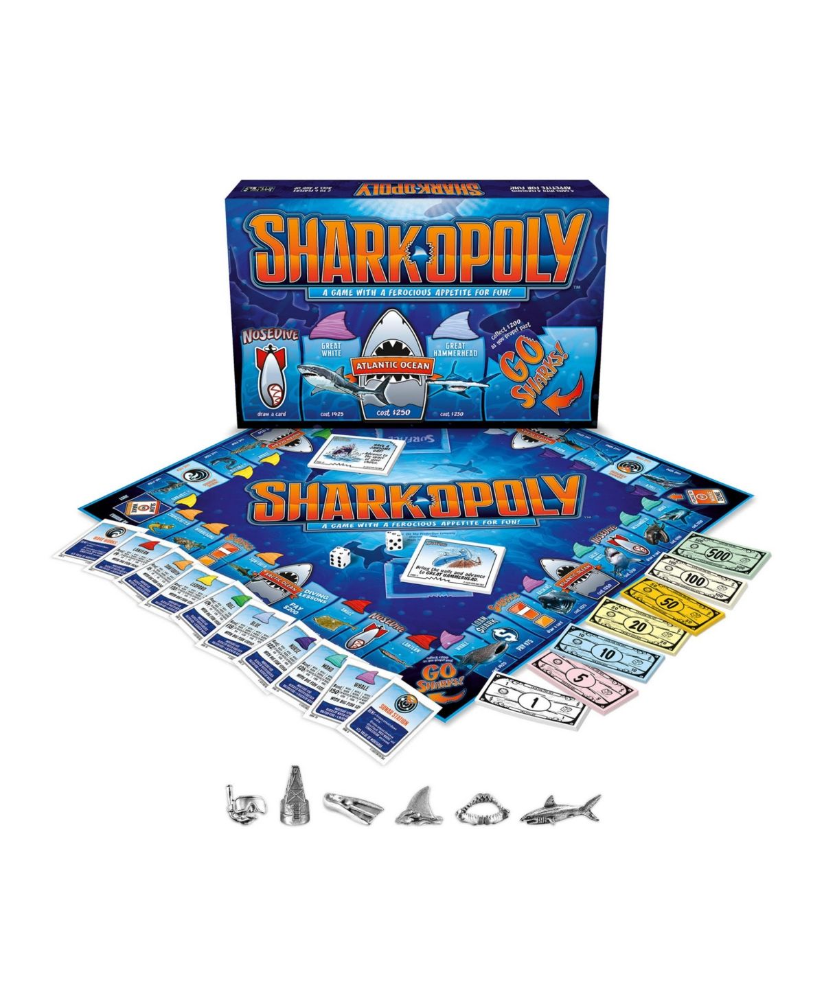 Late for the Sky Shark-Opoly Board Game | Macys (US)