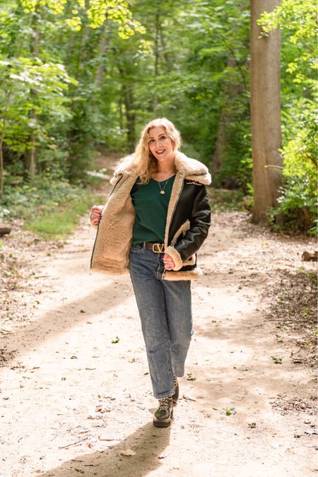 It’s getting cooler so I dress in layers. The temps can vary all day long and I hate to be cold…or hot. This jacket is the perfect layering piece. It runs a bit big but that’s  the look. Oversized. 

#LTKSeasonal #LTKstyletip