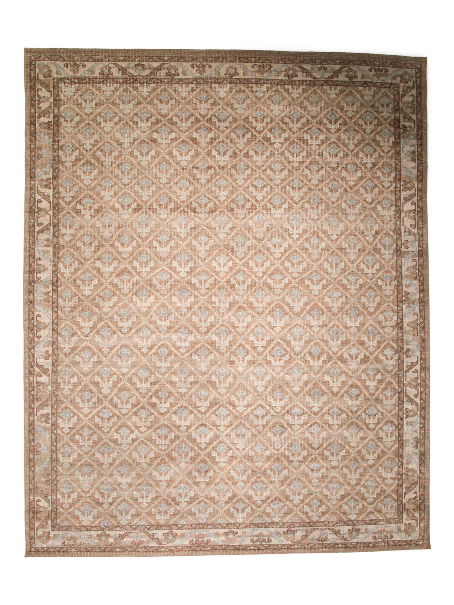 8x10 Wool Tuscany Bouti Fine Hand Knotted Area Rug | TJ Maxx