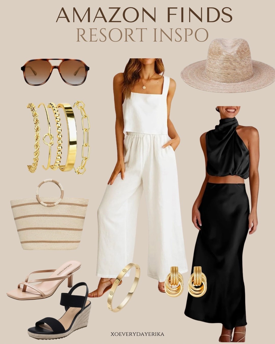 Amazon Resort Wear 

Two piece white linen set, two piece dining outfit.

#LTKootd #LTKSeasonal #LTKTravel