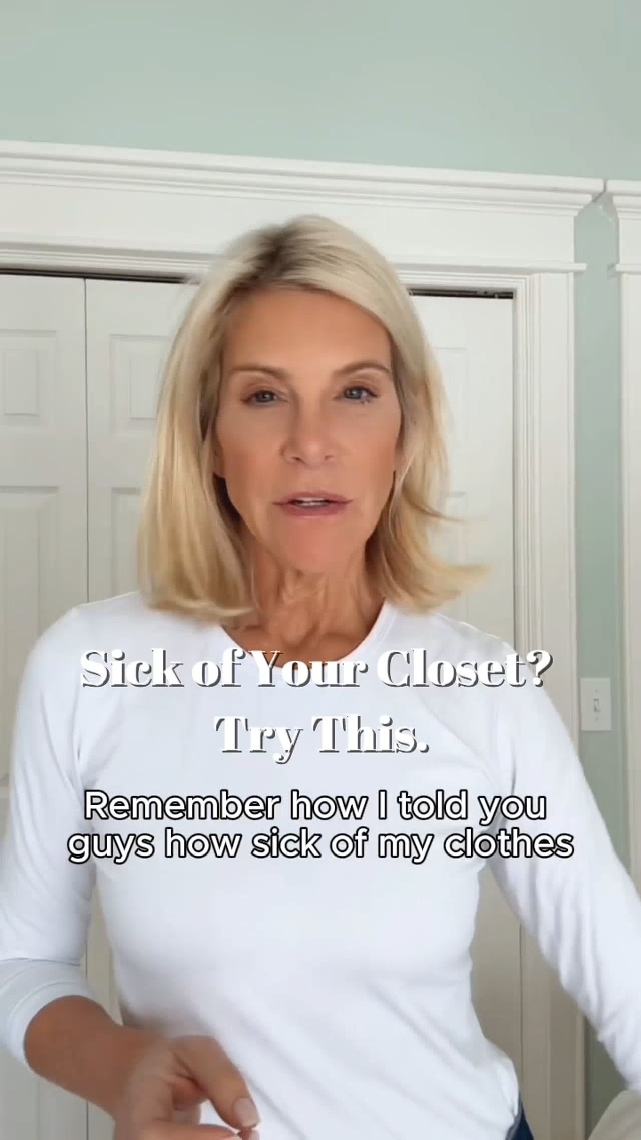 My closet felt blah, so I added one cute, slightly preppy sweater… and suddenly I’m a new woman. Soft. Sweet details. Zero effort. And yes, I’m wearing it around the house like it’s a full look. Obviously. xoxo 

 #LTKdayinmylife #LTKgrwm #LTKootd