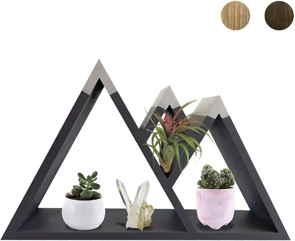 The Original Majestic Mountain Floating Shelf - Rustic Shelves & Wood Shelf for Mountain Decor, C... | Amazon (US)