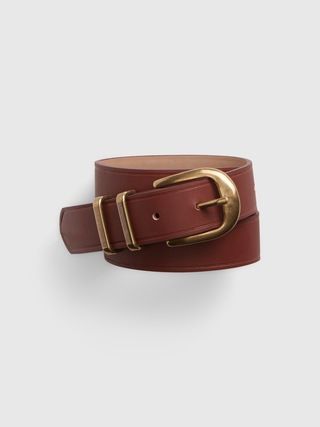 Faux-Leather Western Belt | Gap (US)