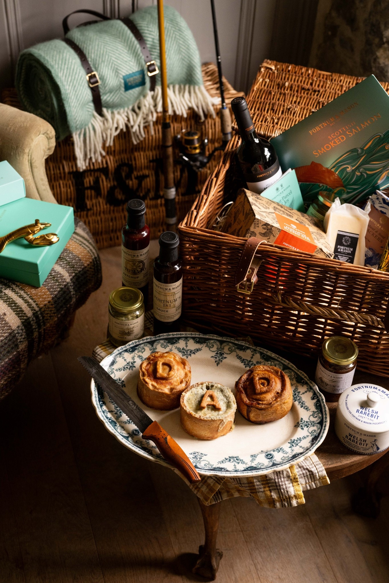 D A D trio of pork pies 
Father’s Day Gift 