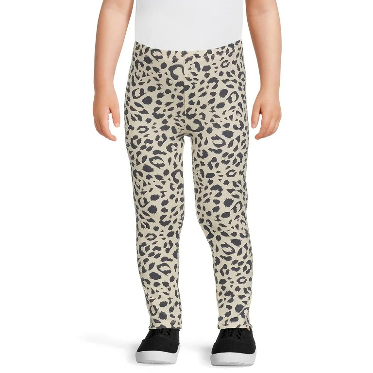 Garanimals Toddler Girl Pull On Print Leggings, Sizes 18M-2T | Walmart (US)