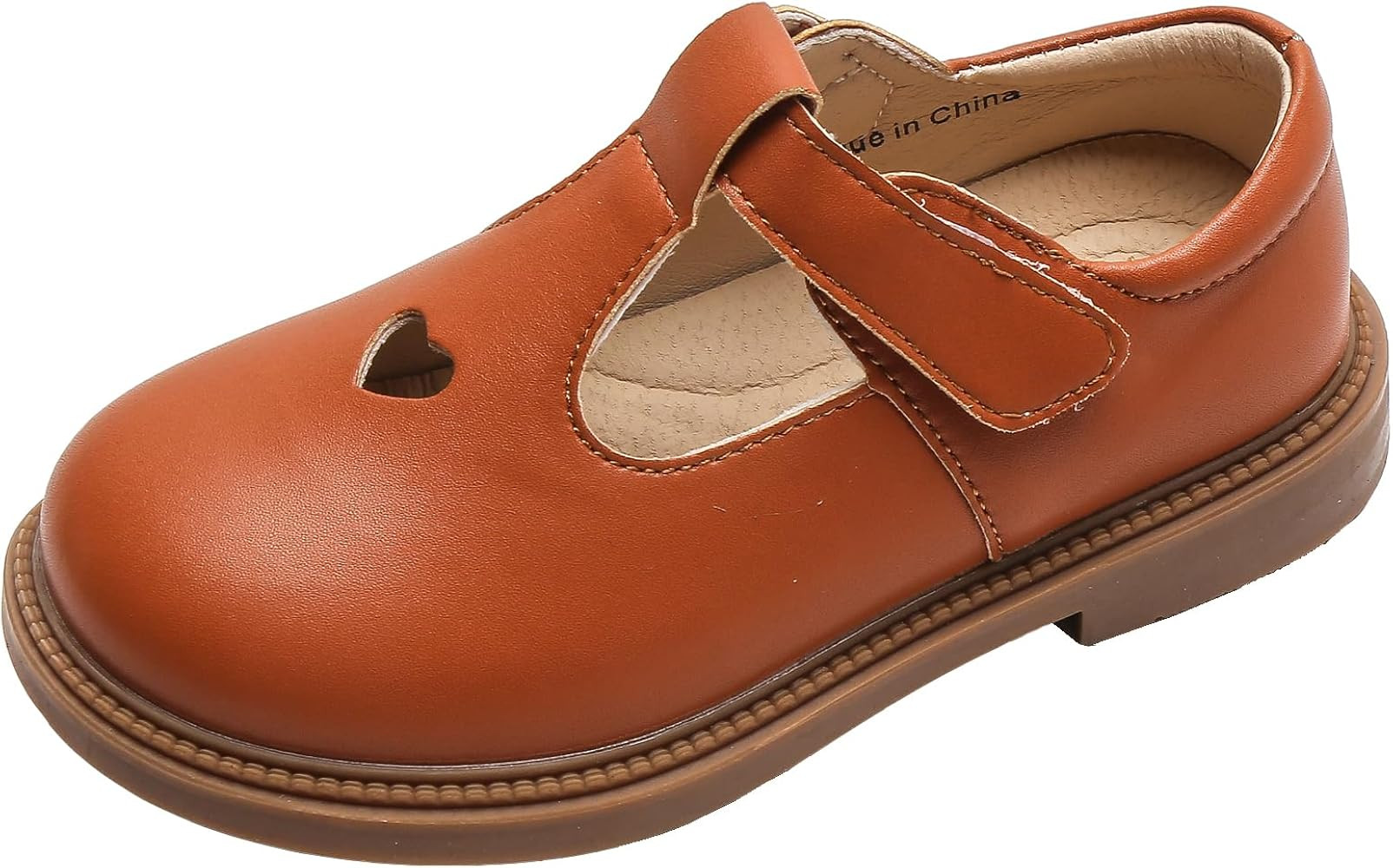 WUIWUIYU Girls Princess Oxfords Shoes T-Strap Casual Walking School Uniform Dress Mary Jane Flats | Amazon (US)