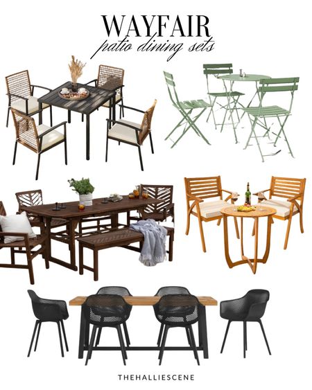 Wayfair // patio // patio furniture // outdoor dining set // outdoor // dining 

#LTKhome #LTKSeasonal #LTKfamily
