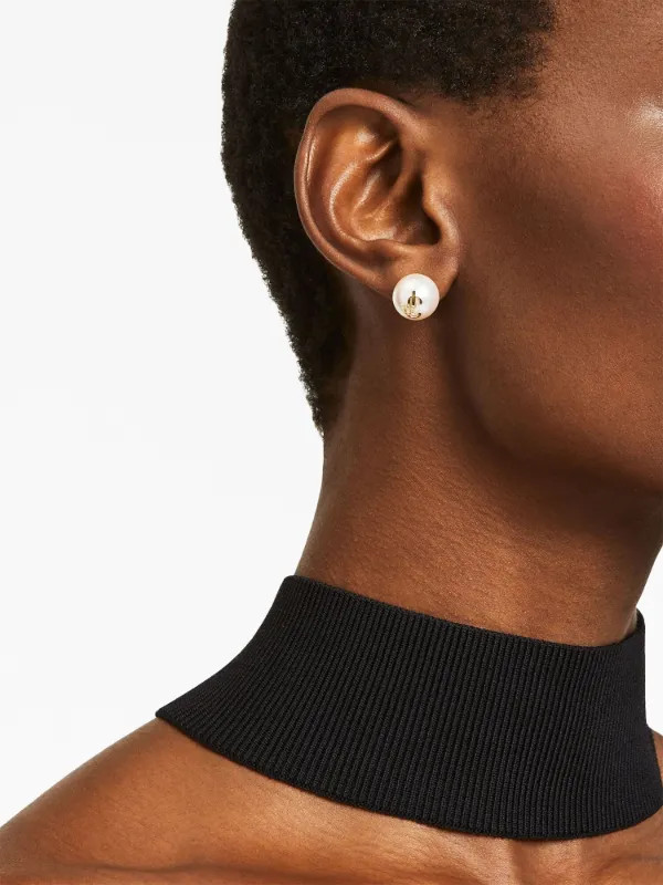 Jimmy Choo Ohrringe Mit Perlen - Farfetch | Farfetch Global