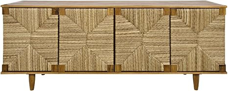 Noir Teak Brook 4 Door Sideboard GCON239-2T | Amazon (US)