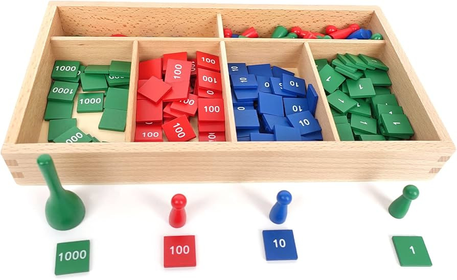 Hidoggy Montessori Stamp Game Pro | Montessori Math Learning Materials Counting Toy, Early Develo... | Amazon (US)