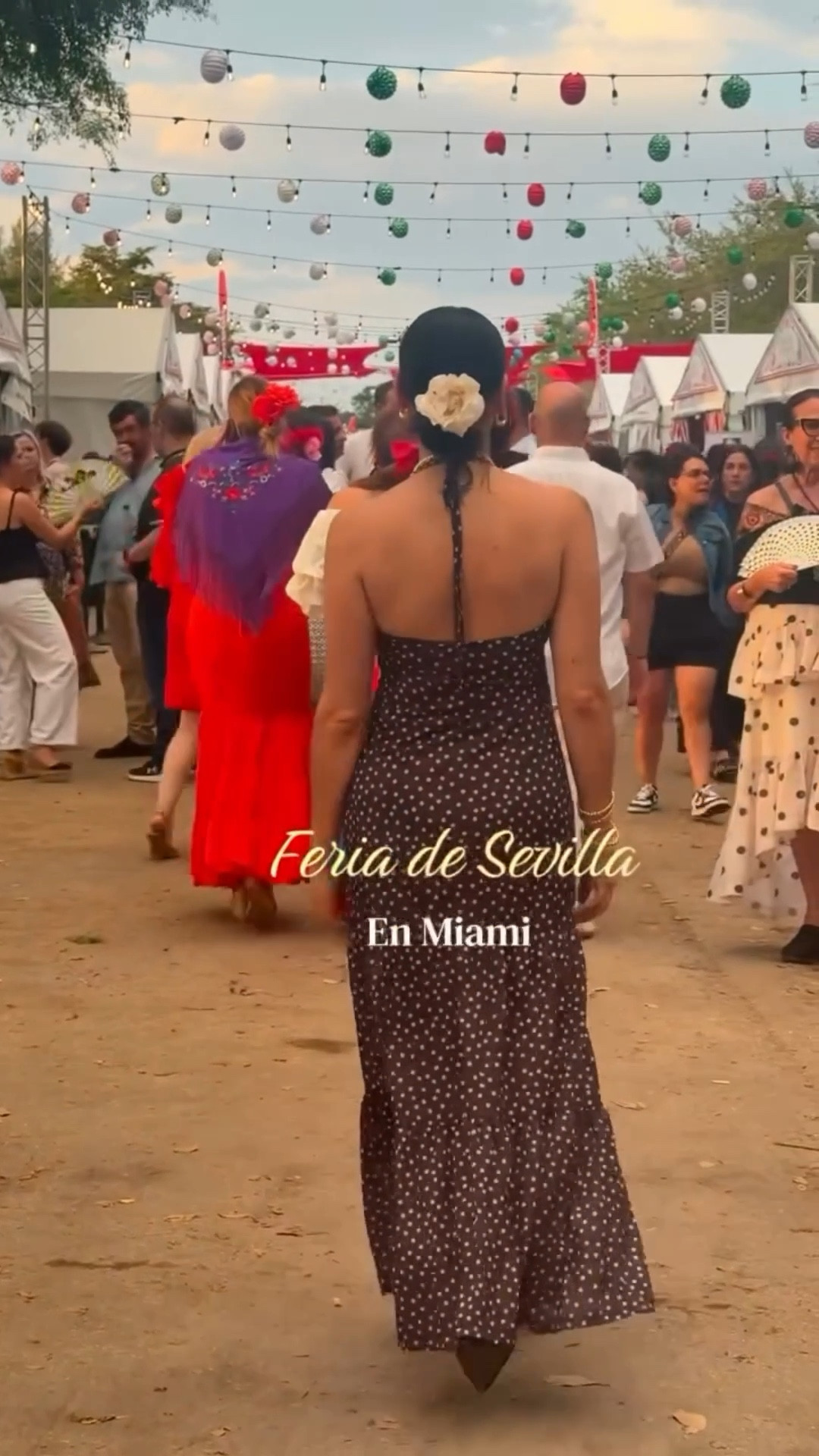 Feria de Sevilla en Miami 2026 @laferia.us Nos dio TODO✅

Y yo vine a cuidar ese pasaporte español 🇪🇸 
#trendingreels #spain #sevilla #flamenco