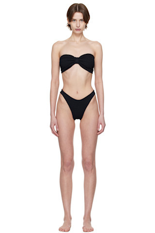 Hunza G - Black Tina Bikini | SSENSE