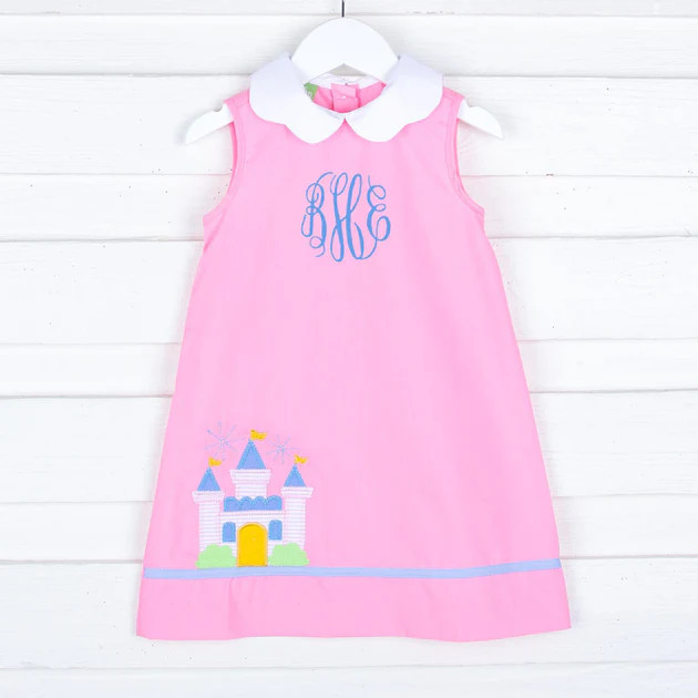 Princess Castle Scalloped Collared Dress | Classic Whimsy