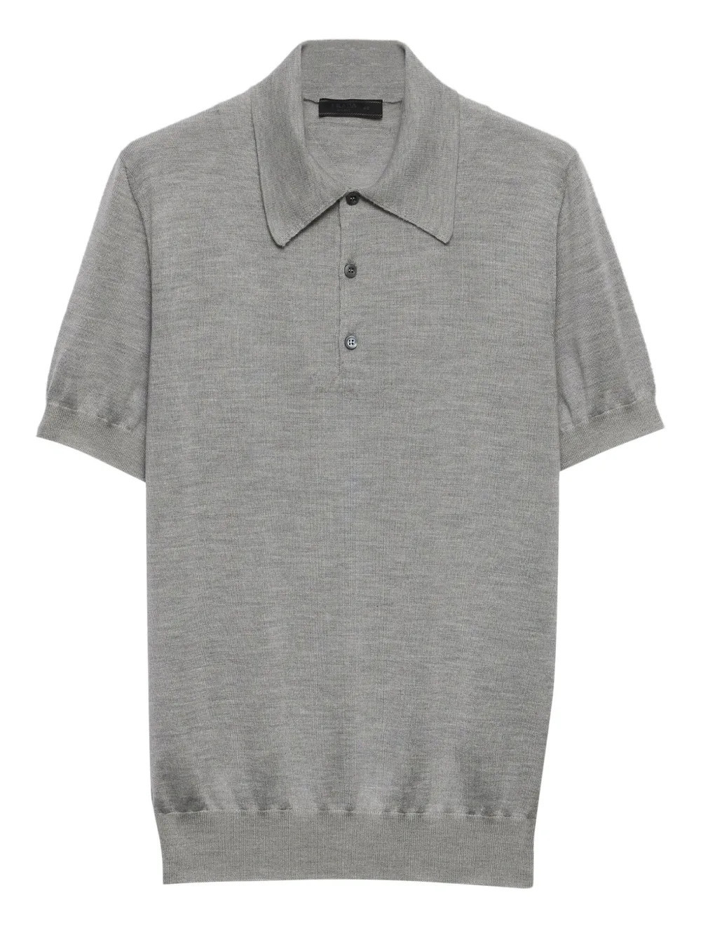 Prada cashmere polo shirt - Grey | Farfetch Global