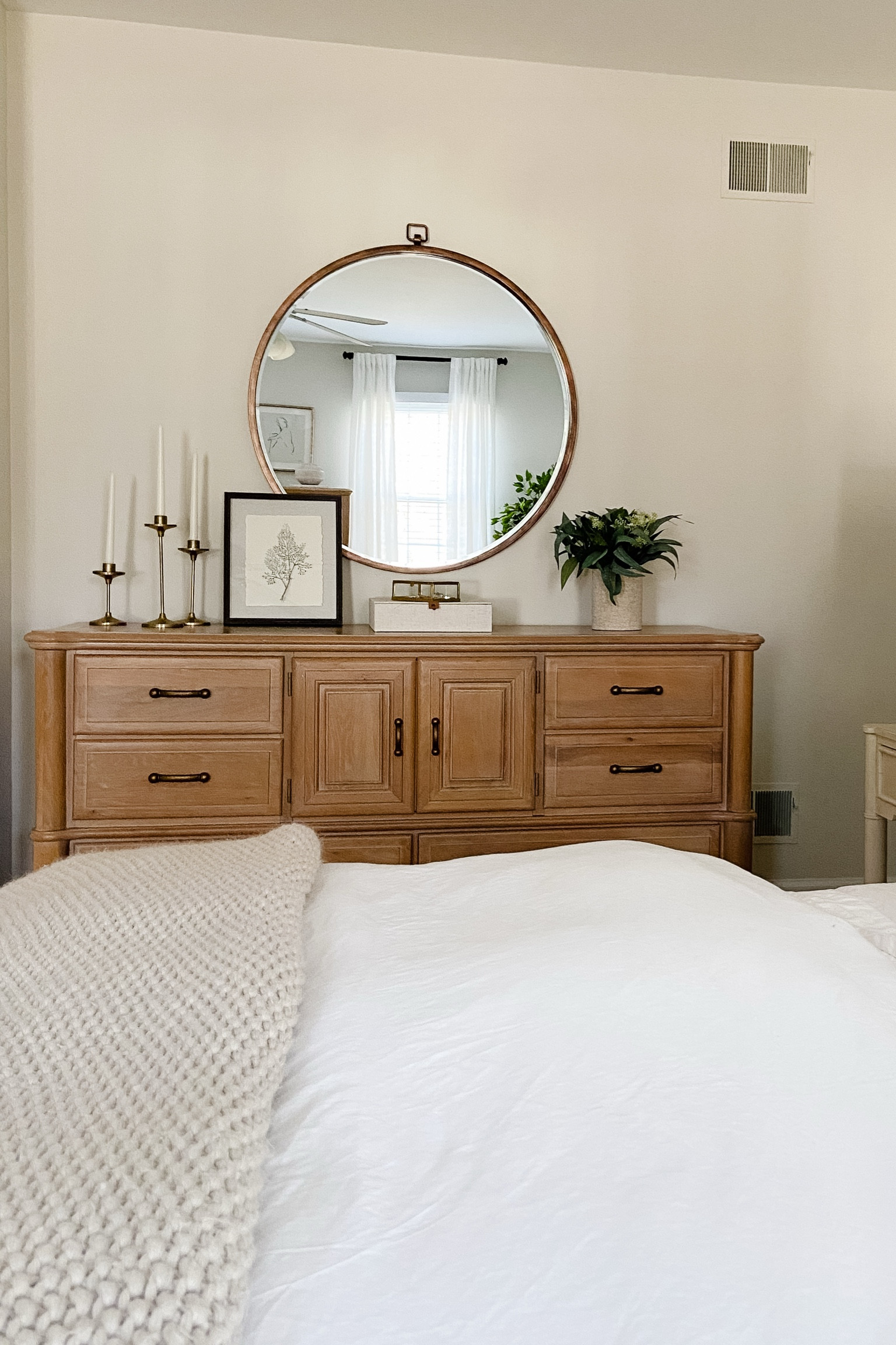 Bedroom Dresser Styling ✨
#dresser #mirror #fauxplants #candleholders #homedecor #bedroomfurniture #bedroomdecor #dresserdecor 

#LTKHome