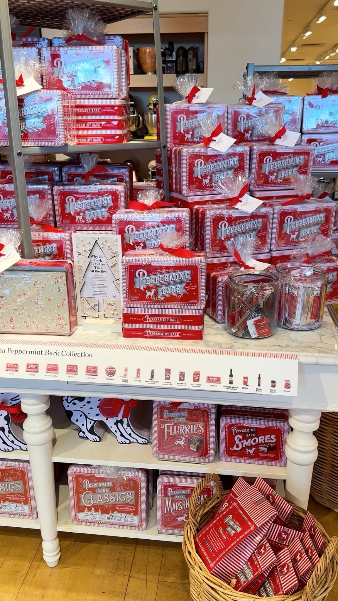 Williams Sonoma Christmas gifts, williams Sonoma baking mix, Williams Sonoma hot cocoa, williams Sonoma peppermint bark, hostess gifts, gift basket ideas, gifts for her, gift ideas, gift guide for her, gifts for mom, gifts for mother in law

Williams Sonoma at Christmastime is my happy place!😍 I just love all of their Christmas tins of treats, baking mixes, hot cocoa, beautiful gift ideas and more!🎄🎅🏼 



#LTKHoliday #LTKGiftGuide #LTKHome