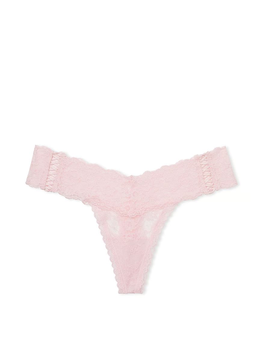 Lace Side Lace-Up Thong Panty | Victoria's Secret (US / CA )