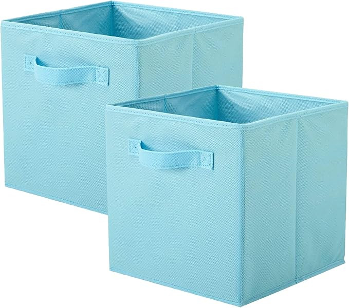 ShellKingdom Storage Bins, Foldable Fabric Storage Cubes And Cloth Storage Organizer Drawer For C... | Amazon (US)