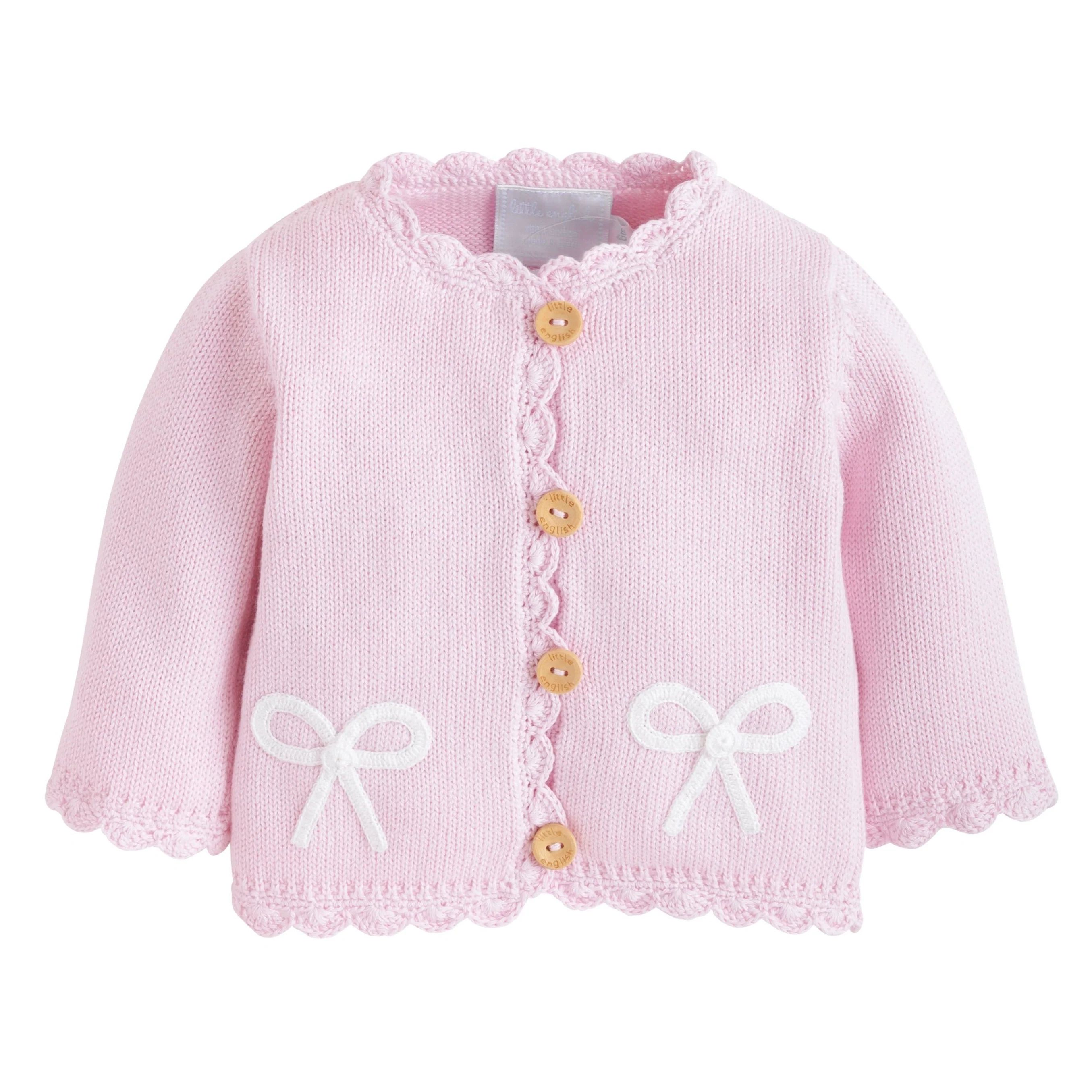 Bow Crochet Sweater | Little English