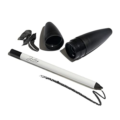 Julep When Pencil Met Gel Sharpenable Multi-Use Longwear Eyeliner Pencil, Blackest Black + Sharpener | Amazon (US)
