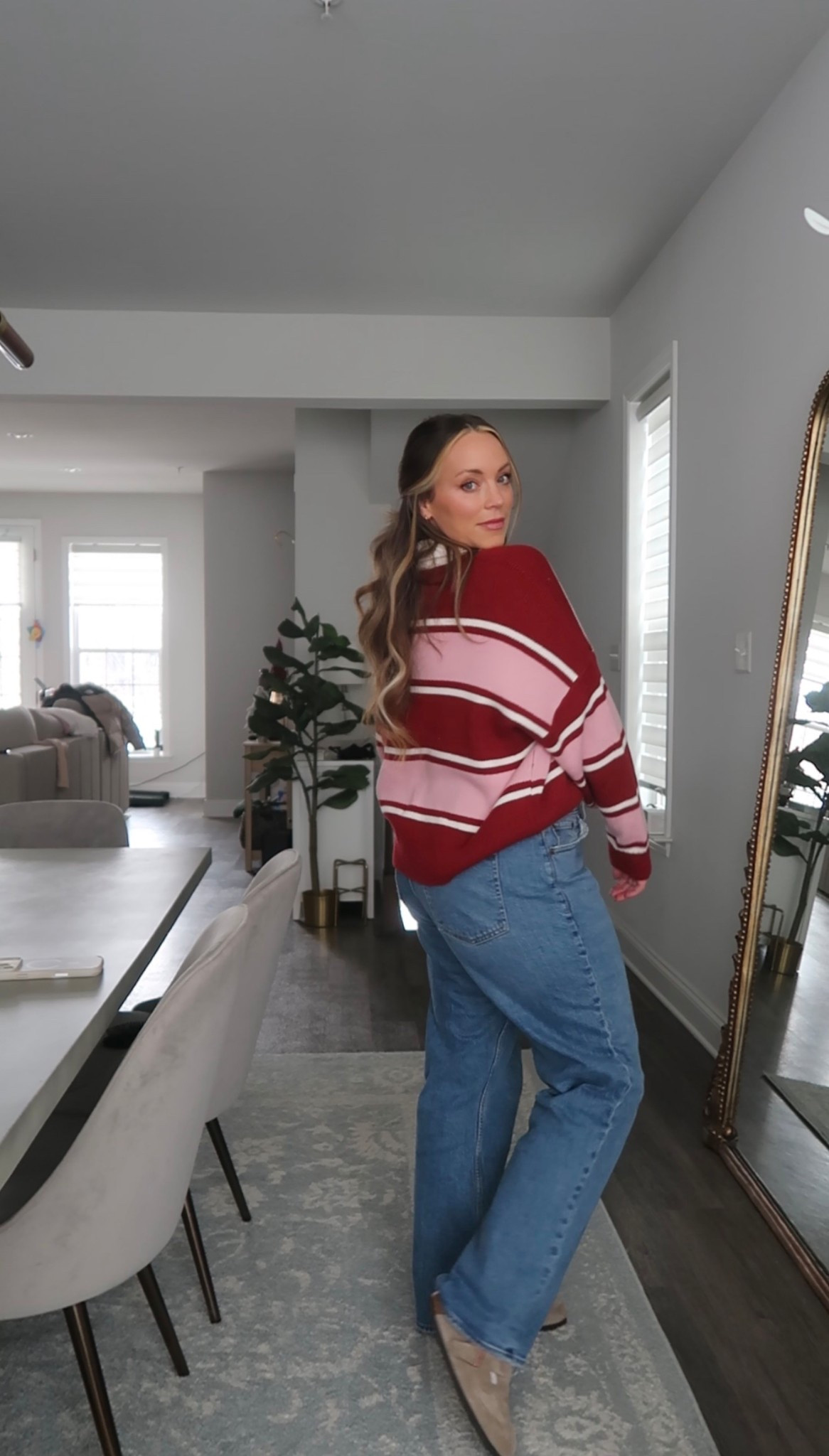 Valentine’s Day rugby sweater ❤️

Sweater size medium
Jeans tts 

#LTKMidsize #LTKgrwm #LTKmomlife