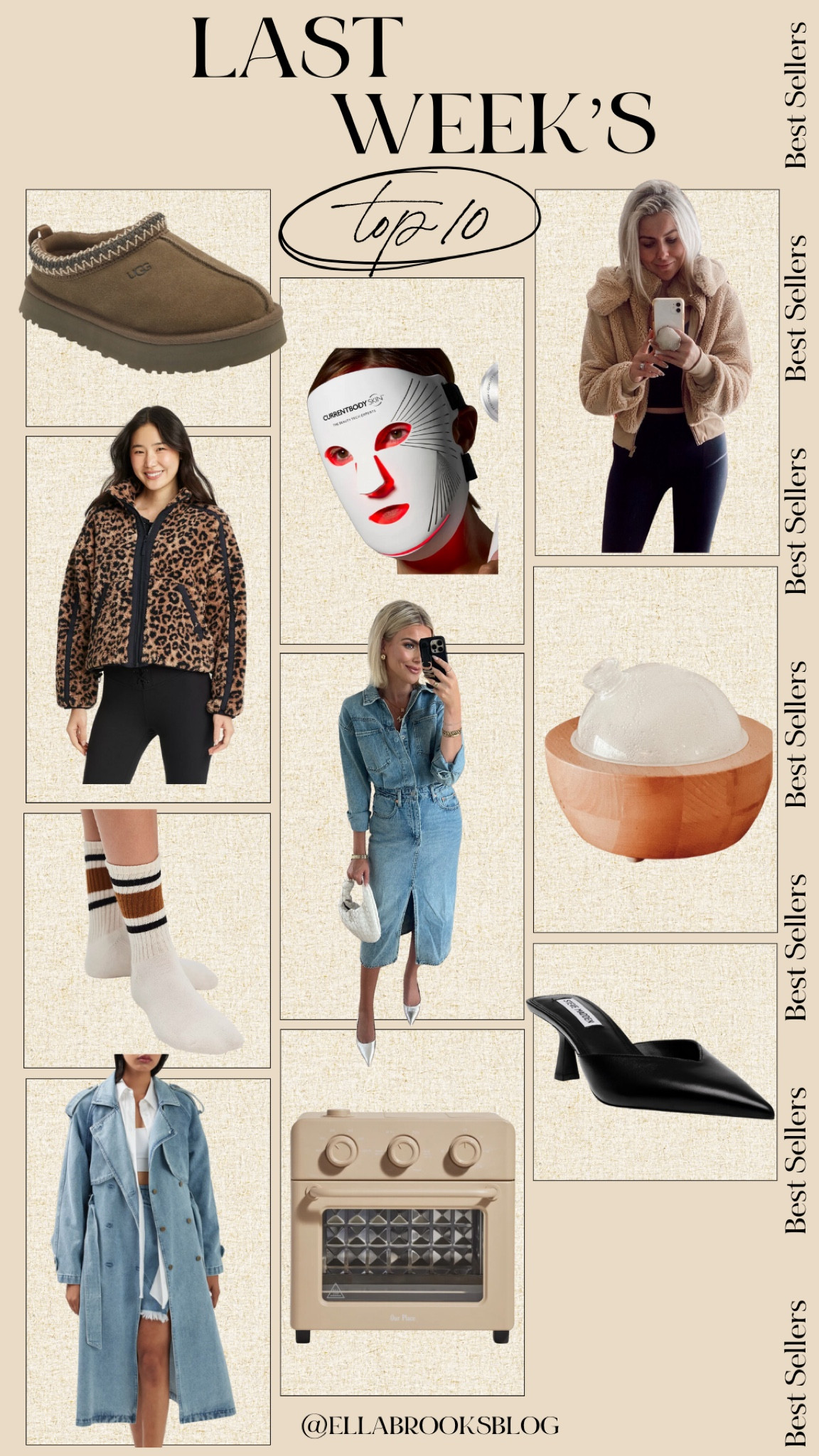 Last week’s best sellers ❤️


Leopard jacket, denim trench jacket, denim dress, Ugg slipper, red light mask, air fryer, kitchen appliance, oil diffuser, gift idea 

#LTKStyleTip #LTKShoeCrush #LTKSeasonal