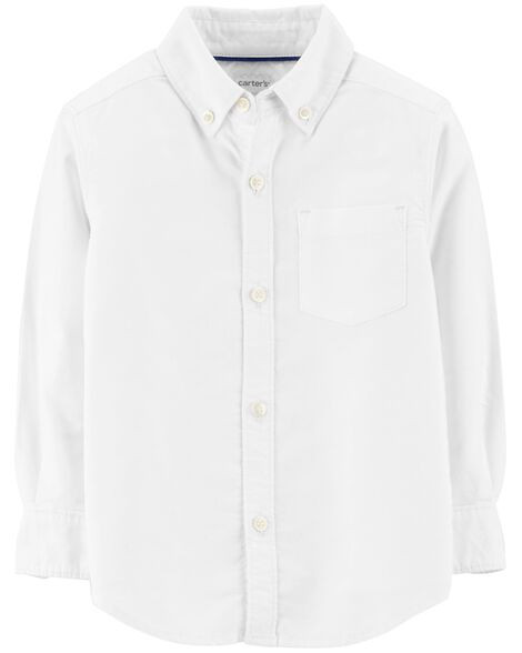 Striped Oxford Button-Front Shirt | Carter's