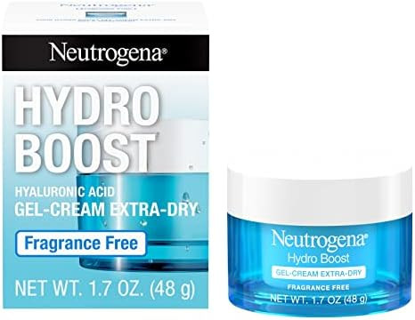 Neutrogena Hydro Boost Face Moisturizer with Hyaluronic Acid for Extra Dry Skin, Fragrance Free, ... | Amazon (US)