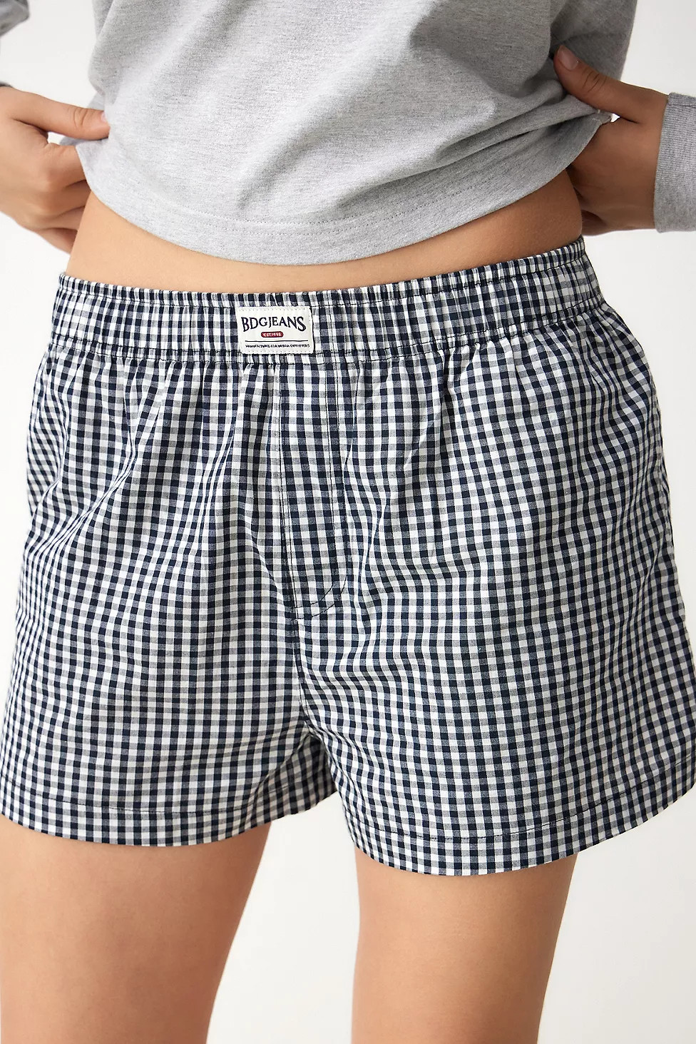 BDG Gingham Boxer Shorts | Urban Outfitters UK
