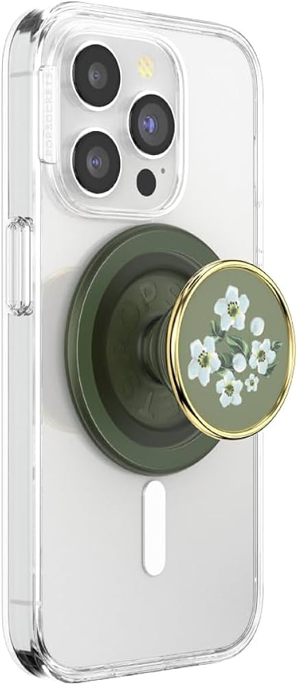 PopSockets Phone Grip Compatible with MagSafe, Phone Holder, Wireless Charging Compatible - Flora... | Amazon (US)