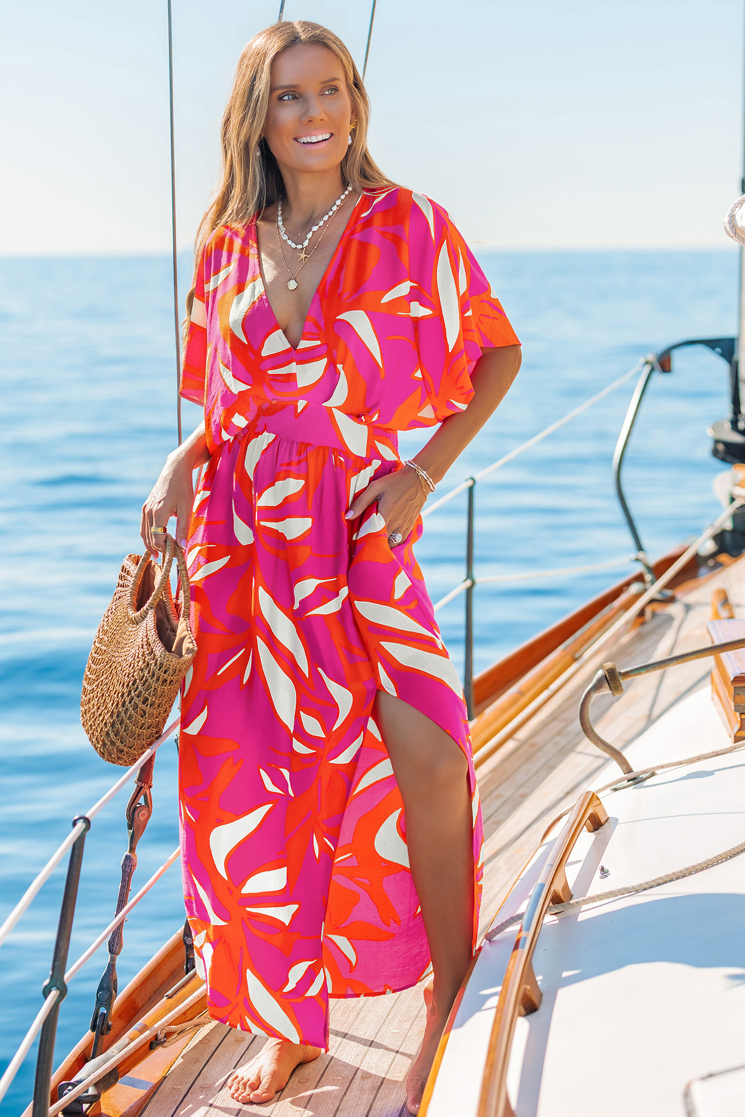 Feel It in My Soul Tropical Midi Dress | Cupshe US