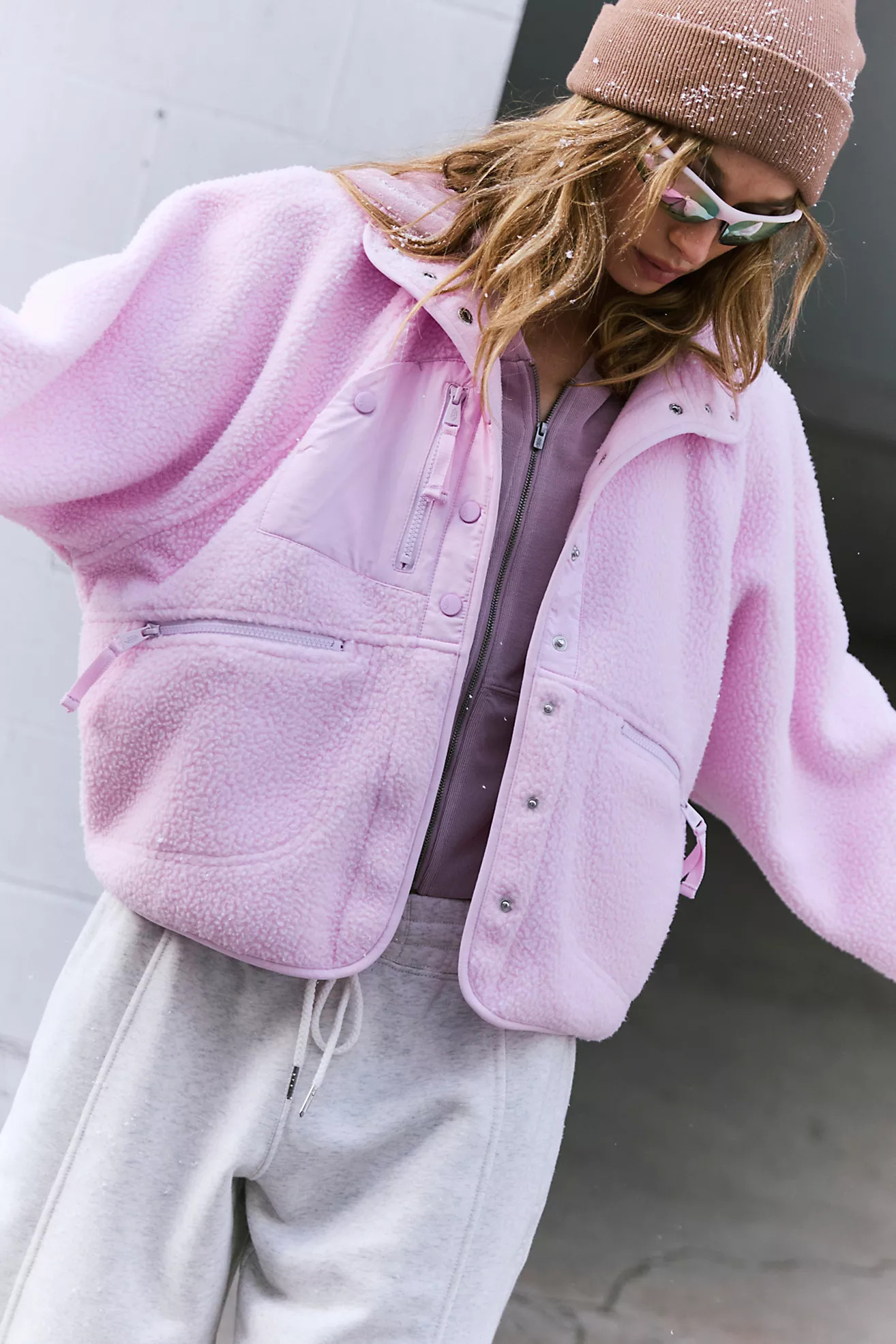 Hit The Slopes Fleece Jacket | Free People (Global - UK&FR Excluded)