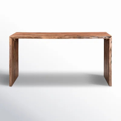 Wayde Solid Wood Rectangle Writing Desk | Wayfair North America