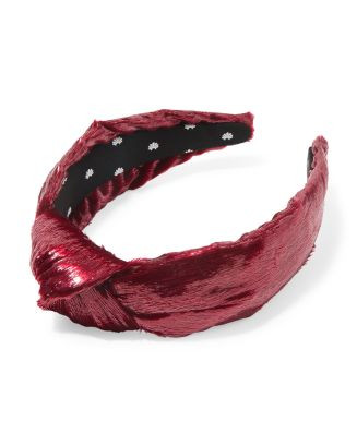 Liquid Velvet Knotted Headband | Bloomingdale's (US)