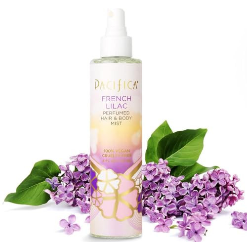 Pacifica French Lilac Perfumed Hair & Body Mist, Alcohol-Free Spray Designed For Head-To-Toe Wear, Vegan & Cruelty-Free, 6 Fl Oz | Amazon (US)