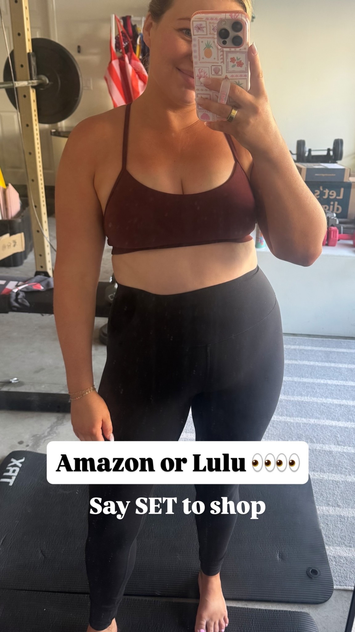 Amazon or Lulu 👀👀 

#LTKMidsize #LTKActive