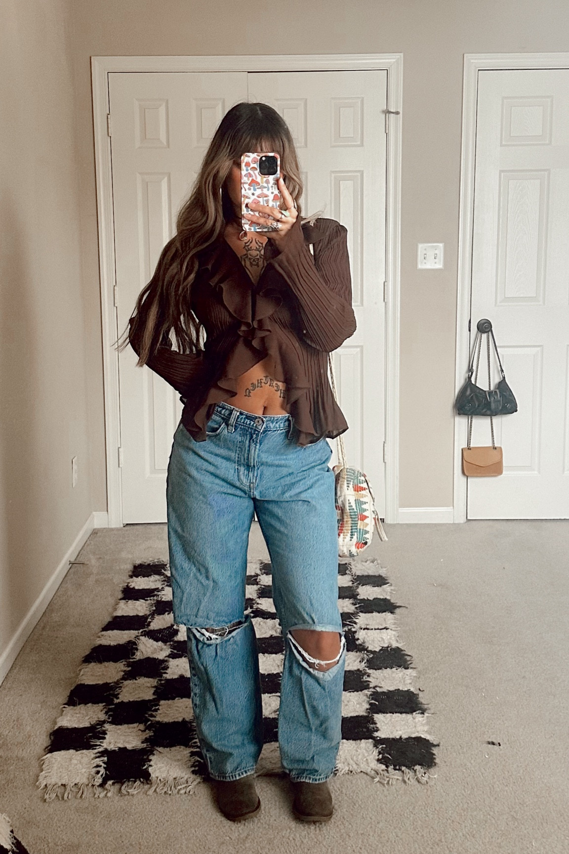 Fall Style🤎

Shirt is thrifted
Bag is vintage Roxy

#fallstyle
#jeans
#styleinspo
#styleinspiration

#LTKStyleTip #LTKShoeCrush