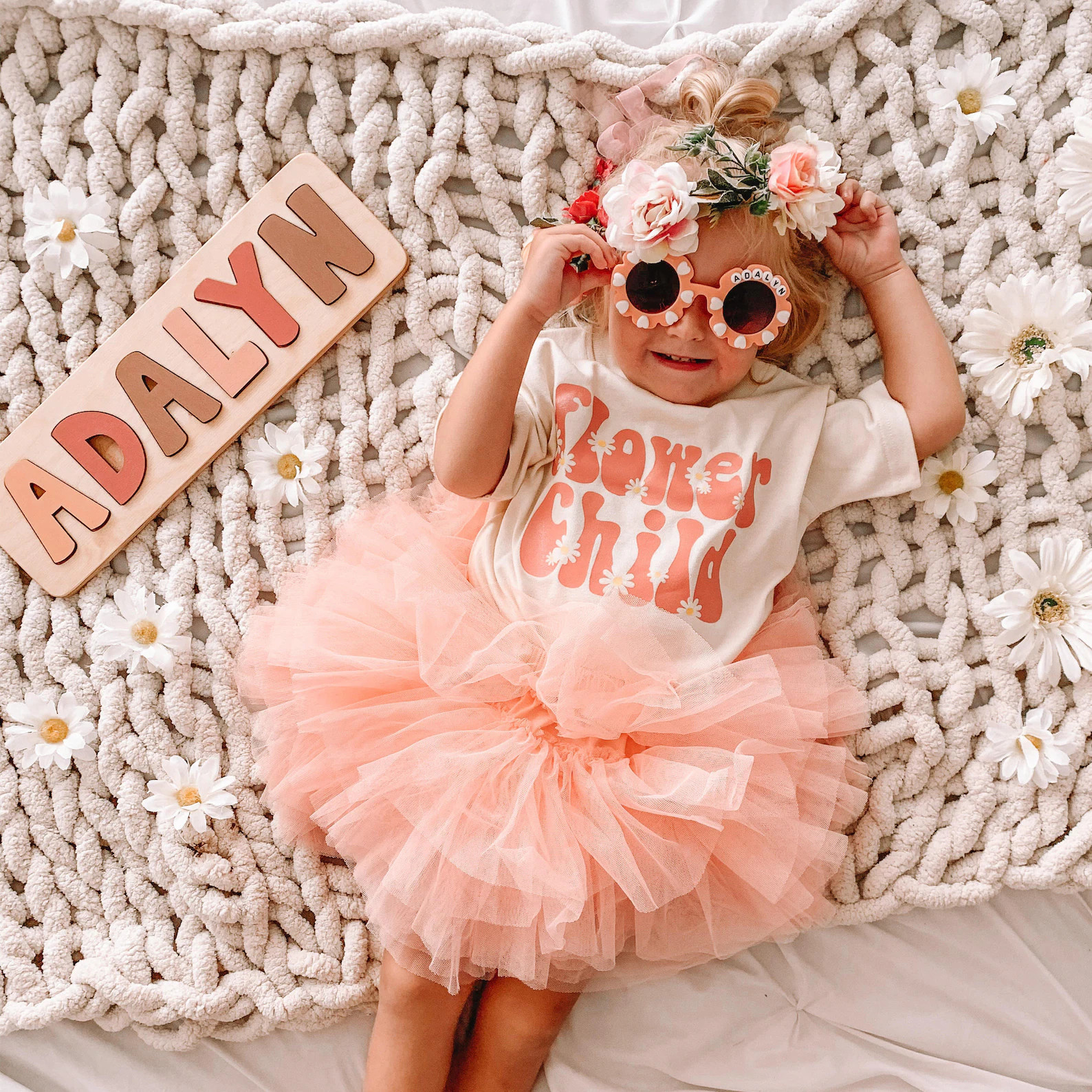 Wooden Name Puzzle, Personalized Easter Gift for Kids, Toddler Toys, New Baby Gift, Nursery Decor | Etsy (US)