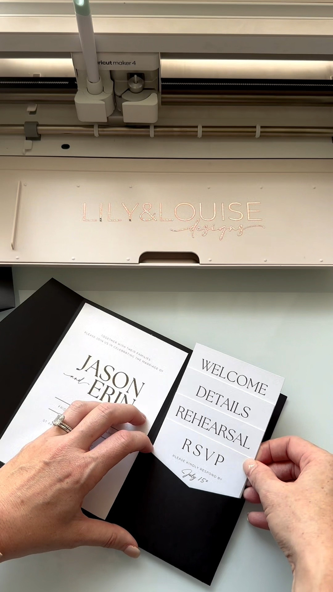 Pocket Suites with my Cricut ✨

#LTKWedding