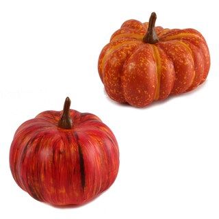 12-Pack: Artificial Vibrant Orange Pumpkins - Autumn Accents for Fall Crafts, Centerpieces | Mich... | Michaels Stores