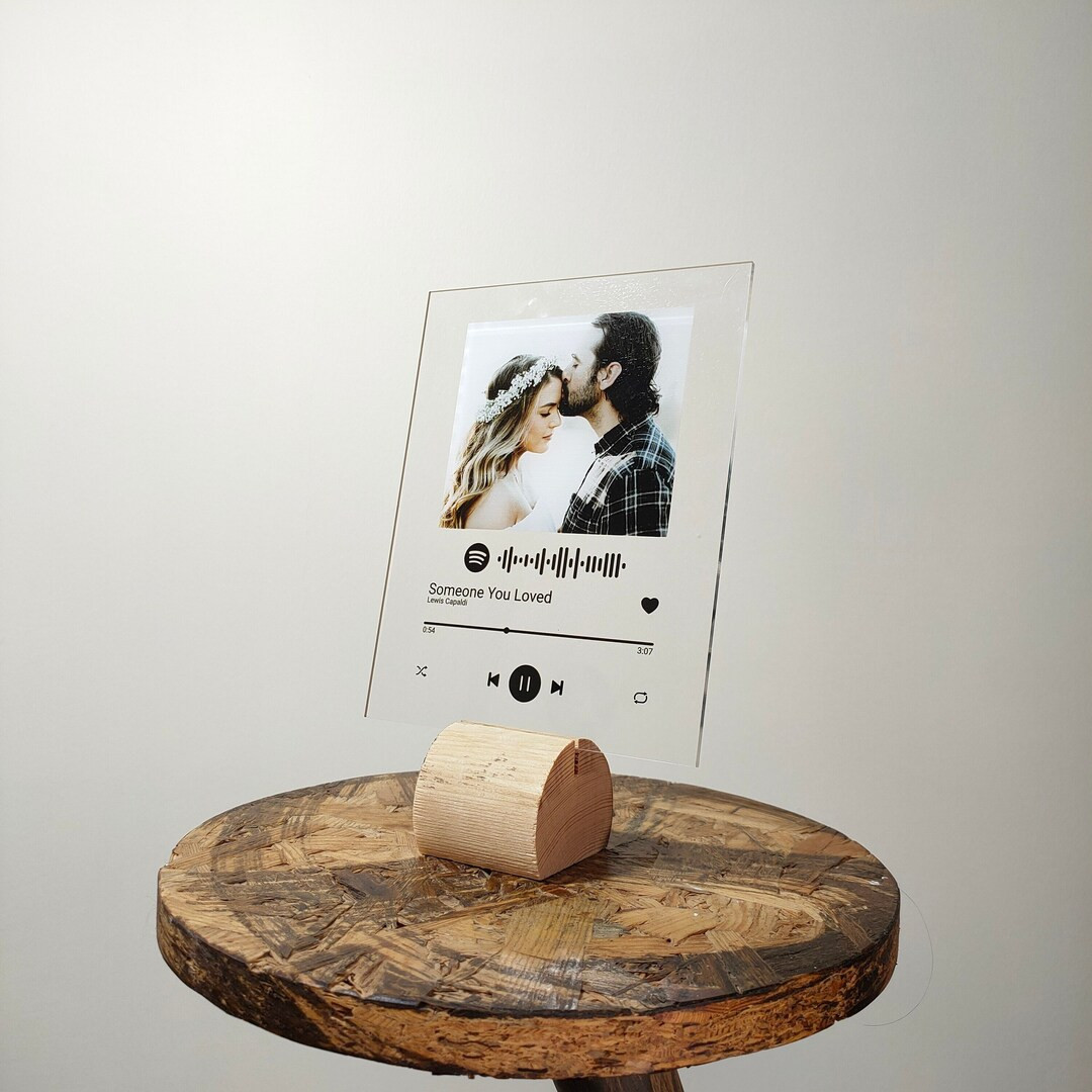 Personalised Music Plaque With Stand Custom Album Cover Music - Etsy | Etsy (US)