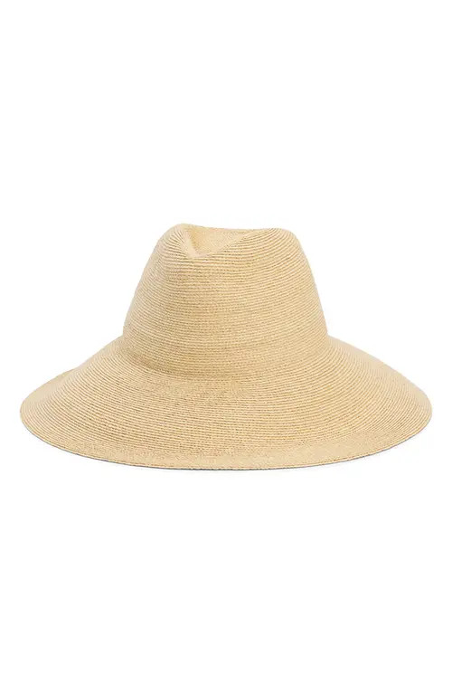 Janessa Leoné Collette Straw Sun Hat in Natural at Nordstrom, Size Medium | Nordstrom