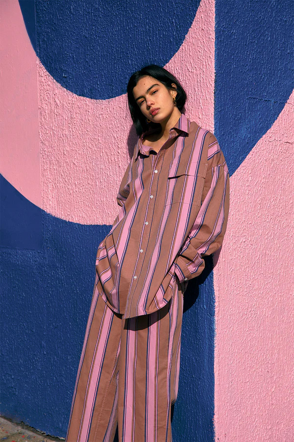Rowan Shirt in Pink | Reliquia Collective & Blanca