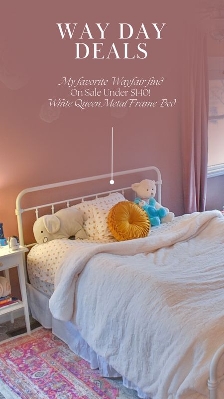 Wayfair Find - Toddler Girl’s Bedroom

UndeniablyElyse.com

Way Day, Wayfair Deals, Big Girl Bed, White Bedframe, Toddler Room, White, Pink, Boho 

#LTKsalealert #LTKkids #LTKhome