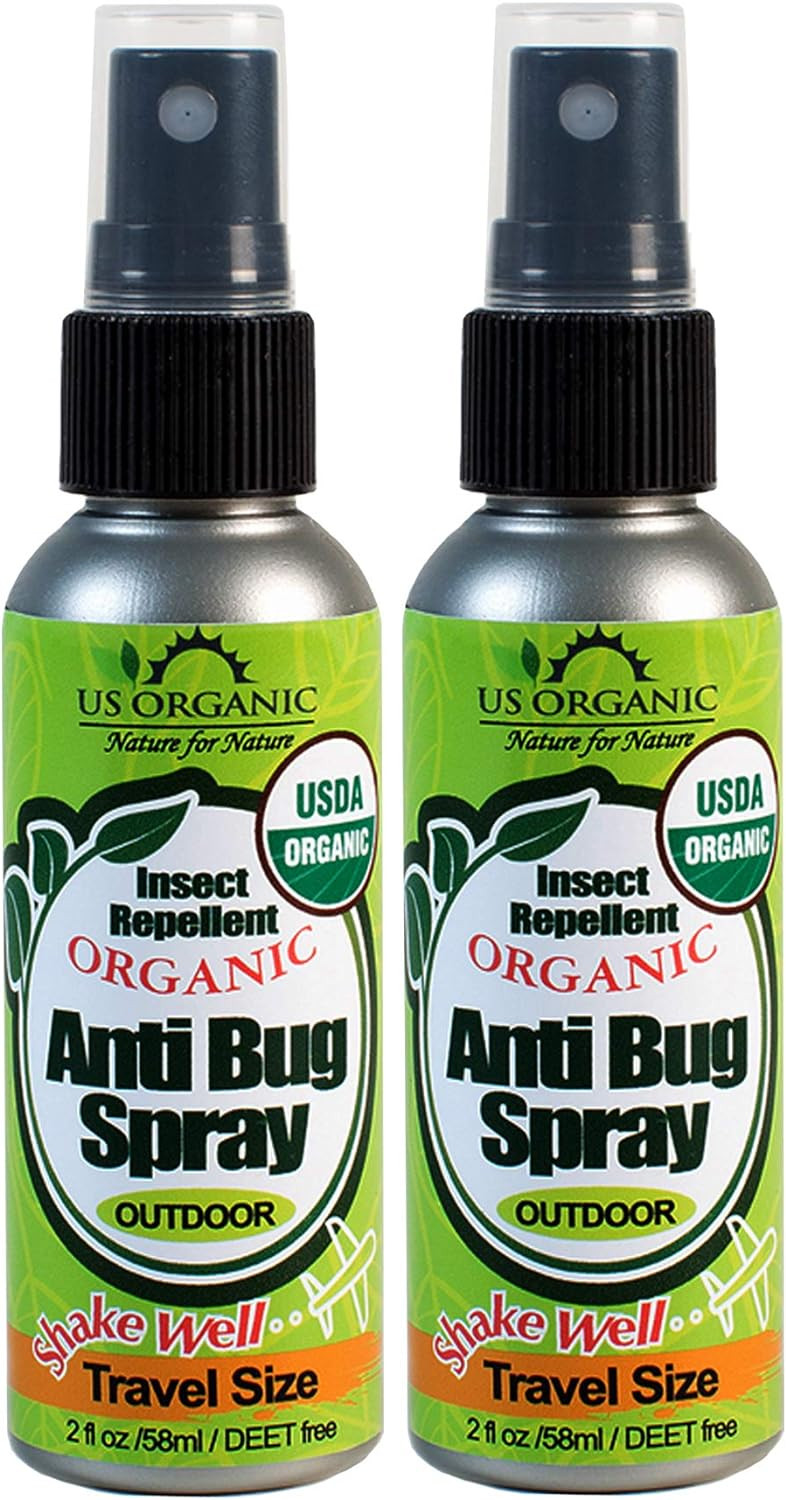 US Organic Mosquito Repellent Anti Bug Outdoor Pump Sprays, USDA Certification, Cruelty Free, Pro... | Amazon (US)
