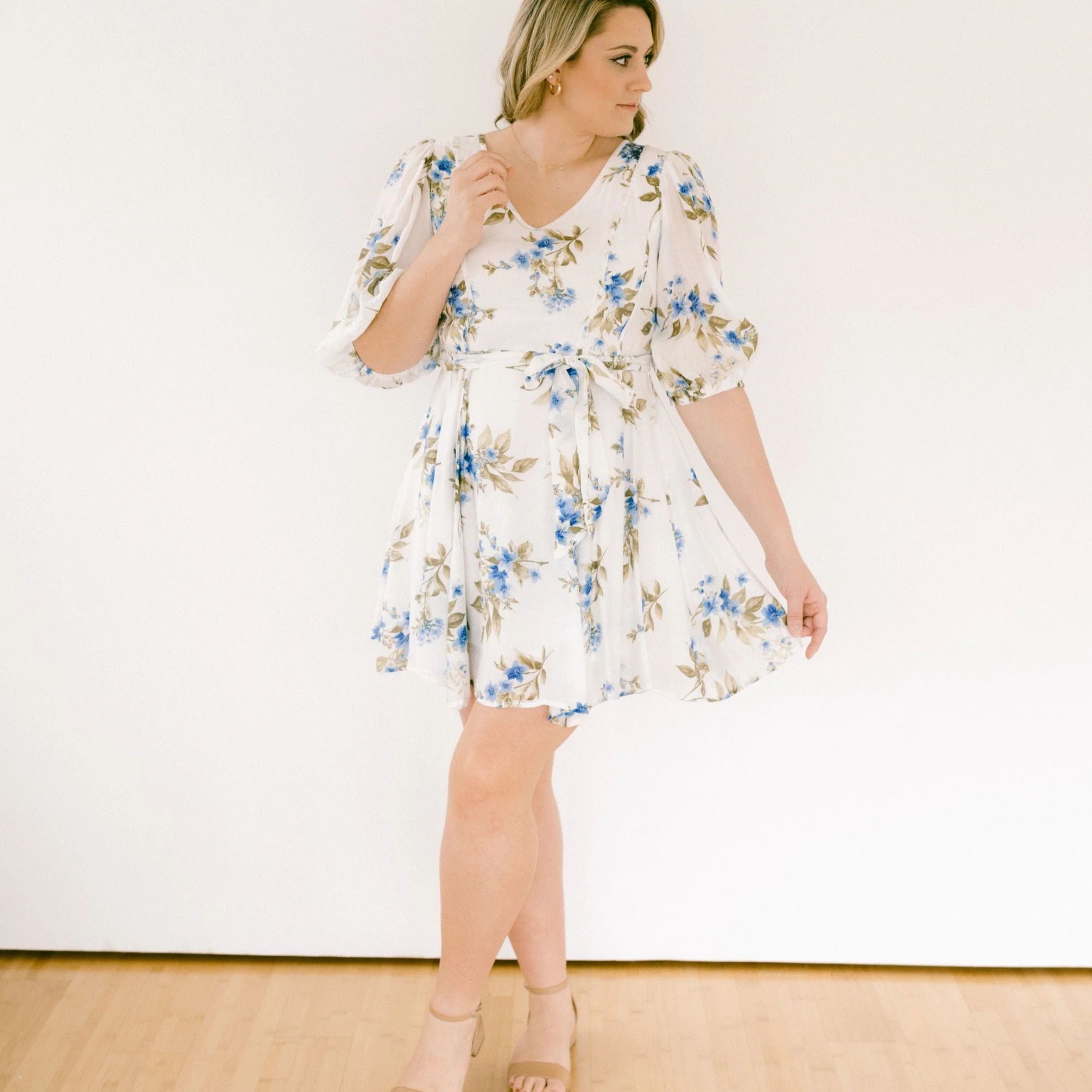 Bloom of Romance Mini Dress | Riah Jane & Co