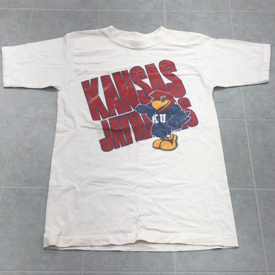 Vintage Alore Kansas Jayhawks Basketball White T-Shirt Adult Size M  | eBay | eBay AU